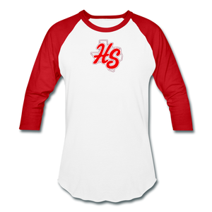 HotShots Logo Baseball T-Shirt - white/red