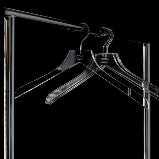 Acrylic Clothes Hangers Clear Acrylic Hangers California Closets 