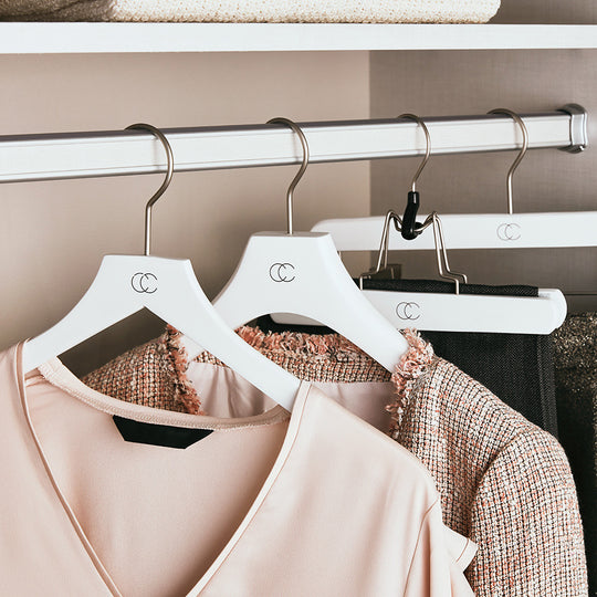 Non Slip Skirt Hanger | Skirt Hangers with Clips – California Closets