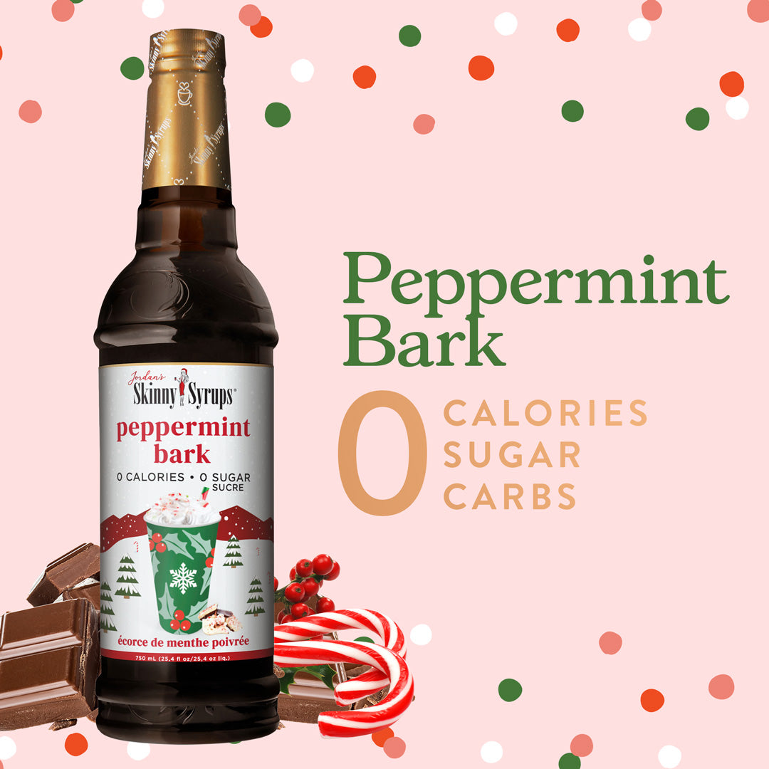 skinny syrup peppermint bark