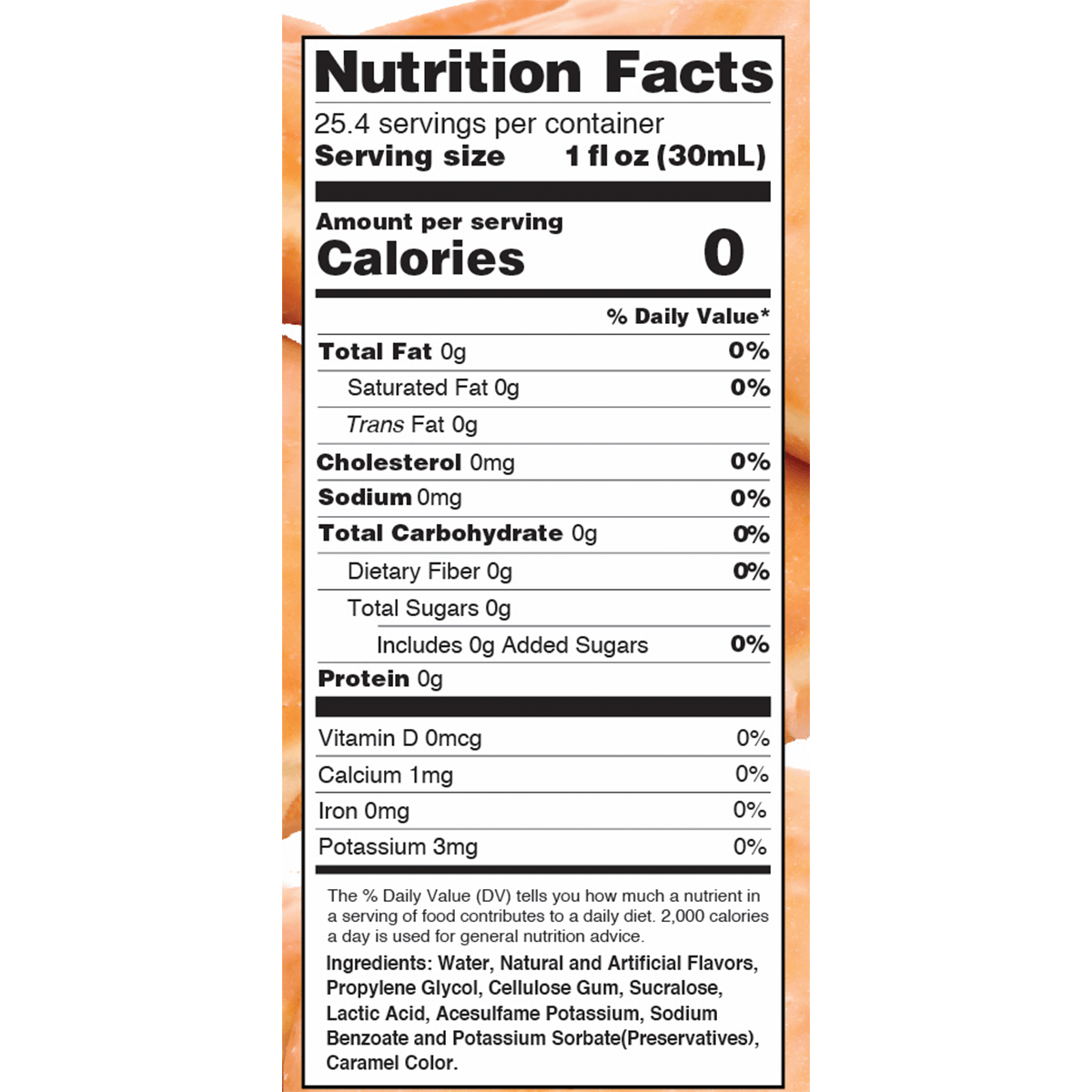 kwik trip glazed donut nutrition facts