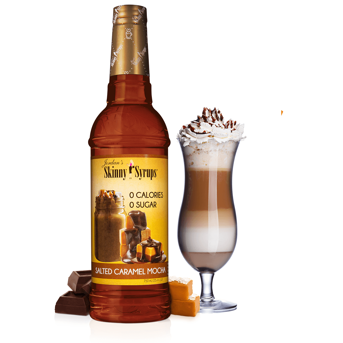 Sugar Free Salted Caramel Mocha Syrup Skinny Syrups Skinny Mixes 0682