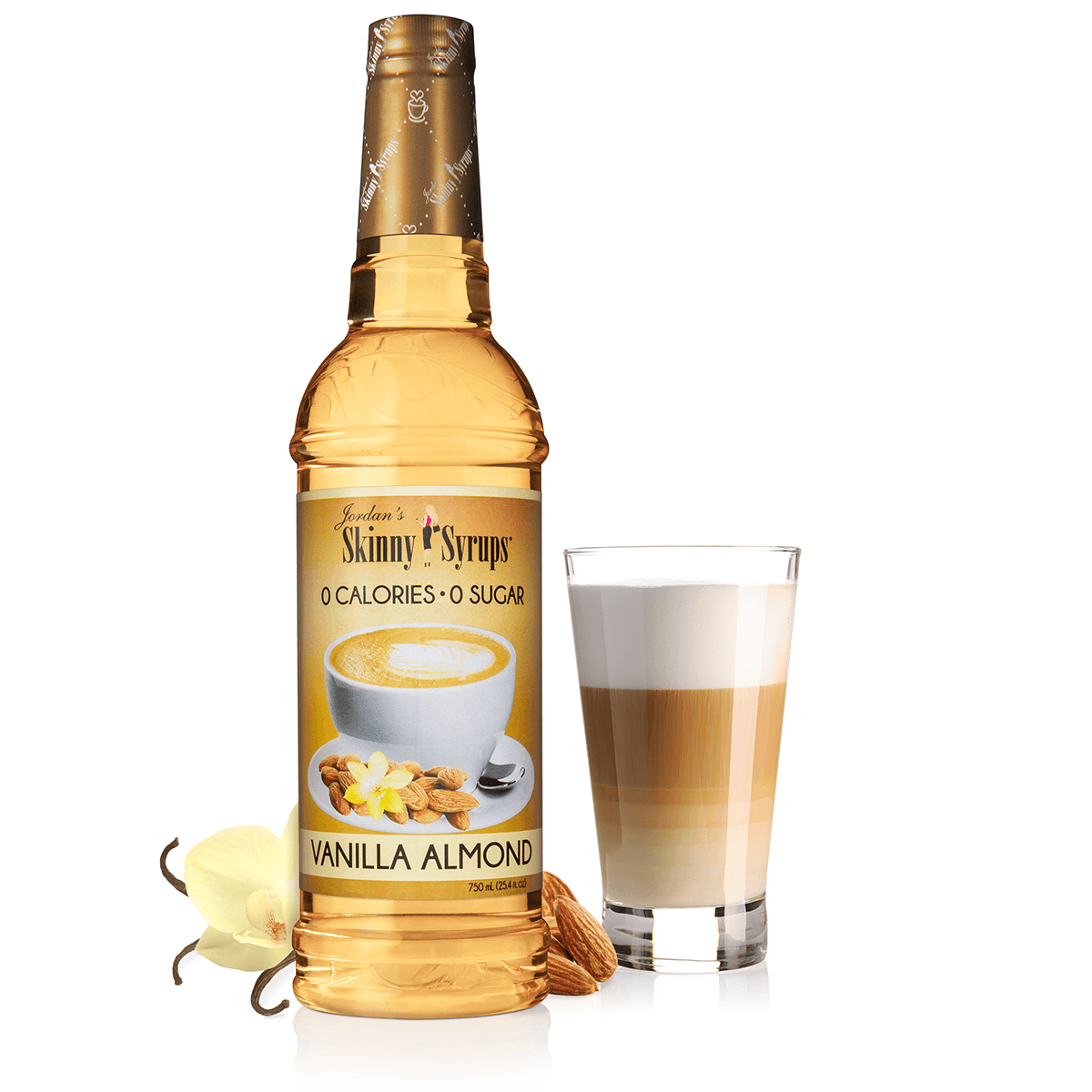 Sugar Free Vanilla Almond Syrup. Use code ‘DrinksTalk’ for a @skinnymixes discount.