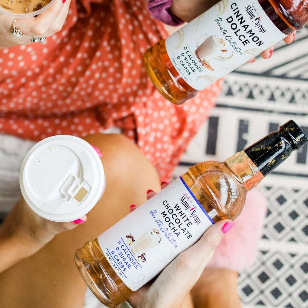  Add your Skinny Mixes flavoring syrups to your coffee, protein shakes, and tea. You can also use the flavoring syrups for baking or as dessert toppings.

 ⭐️ @fromgirltogirl may receive commission. Use code ‘DrinksTalk’ for a @skinnymixes discount.


