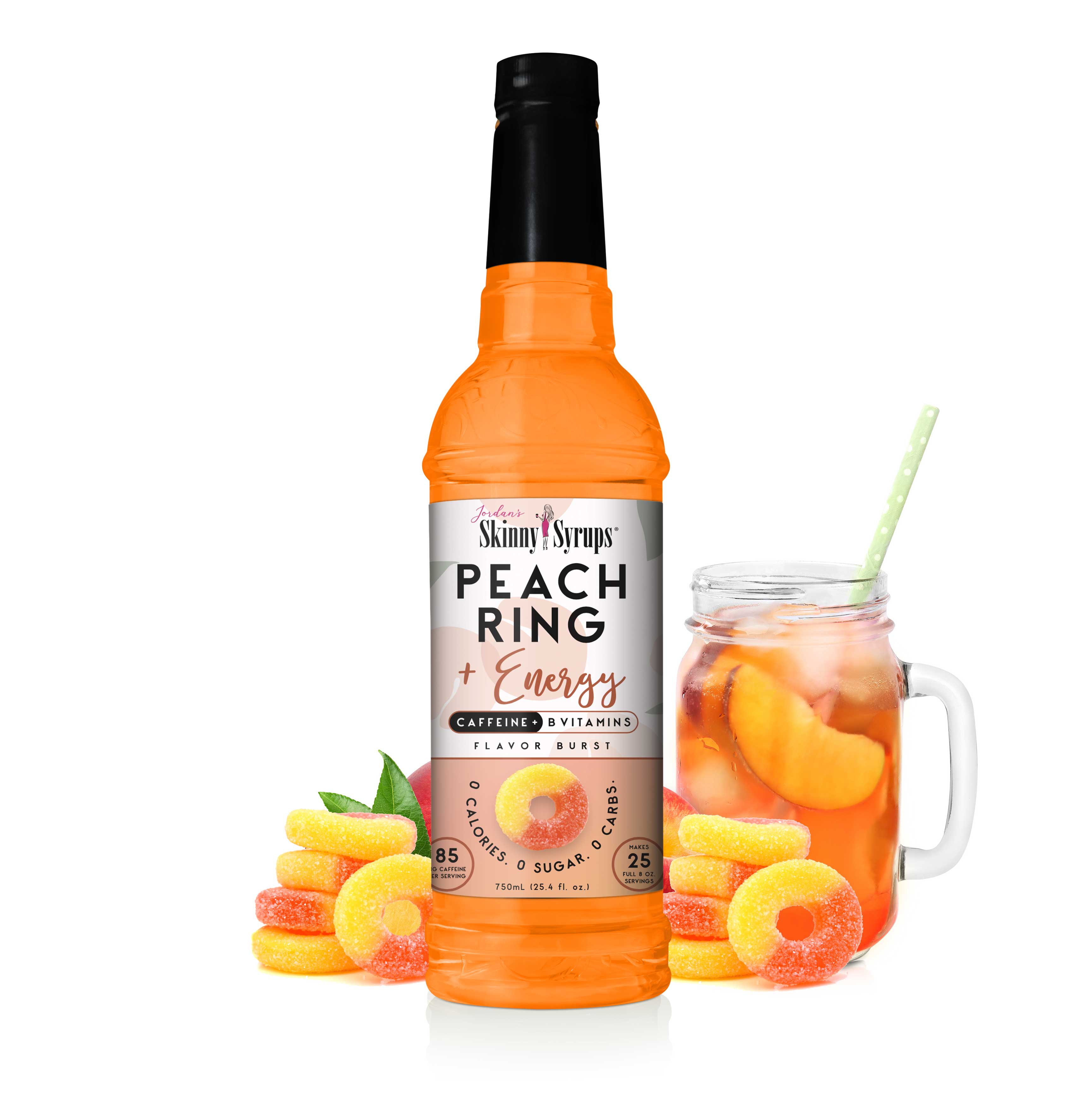 Image of Peach Ring + Energy Syrup  jy%ympy FLAVOR BURST 