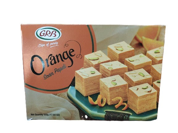 GRB Orange Soan Papdi MirchiMasalay