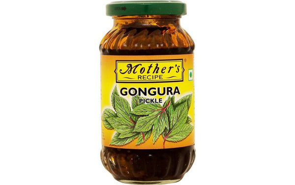 Mother's Recipe Gongura with Garlic Pickle MirchiMasalay