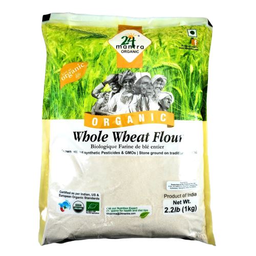 24 Mantra Organic Whole Wheat Flour MirchiMasalay