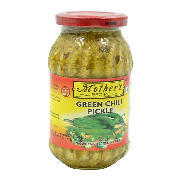 Mother's Recipe Green Chilli Pickle MirchiMasalay