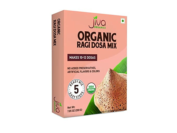 Jiva Organic Ragi Dosa Mix MirchiMasalay