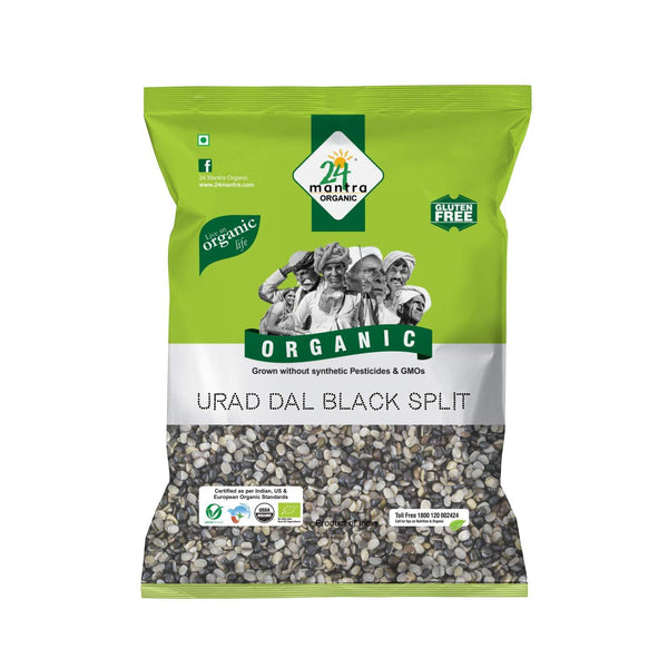 24 Mantra Organic Urad Black Split Dal MirchiMasalay