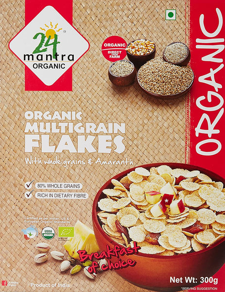 24 Mantra Organic Multi Grain Flakes 24 Mantra