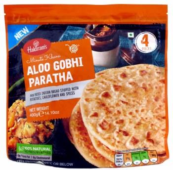 Haldiram's Aloo Gobhi Paratha (4pcs) | MirchiMasalay