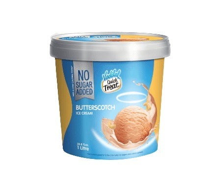 Vadilal Anjeer Butter Scotch Sugar Free Ice Cream 1 Lt | MirchiMasalay