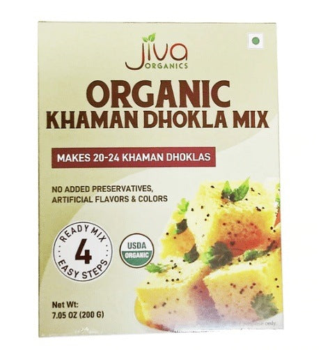 Jiva Organic Khaman Dhokla Mix MirchiMasalay