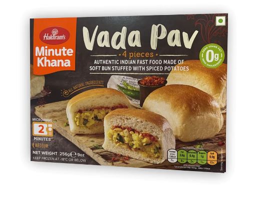 Haldiram Vada Pav (4pcs) | MirchiMasalay