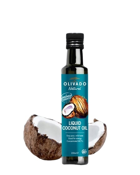 Olivado’s Natural Liquid Coconut Oil MirchiMasalay