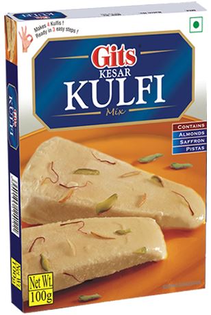 Gits Kesar Kulfi Mix MirchiMasalay