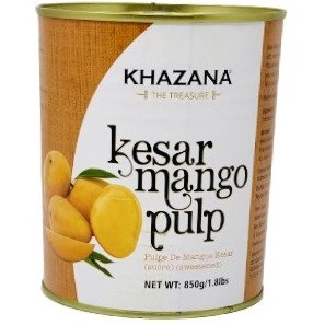 Khazana Kesar Mango Pulp MirchiMasalay