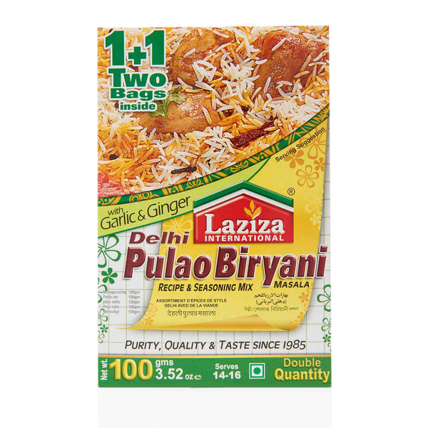 Laziza Delhi Pulao Biryani Masala MirchiMasalay