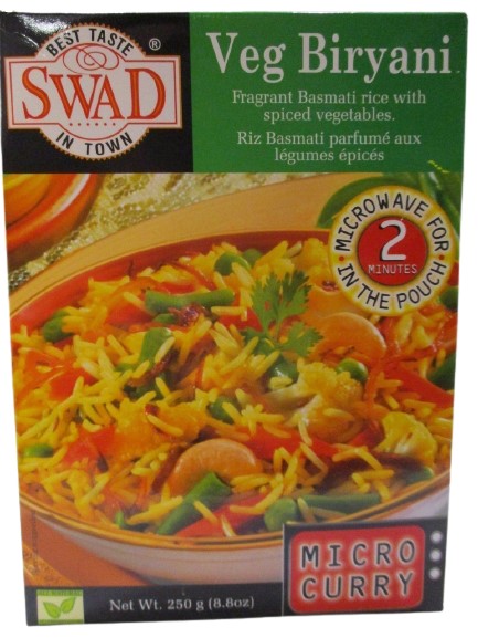 Swad Veg Biryani Micro-Curry MirchiMasalay