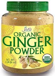 Jiva Organic Ginger powder Jar MirchiMasalay