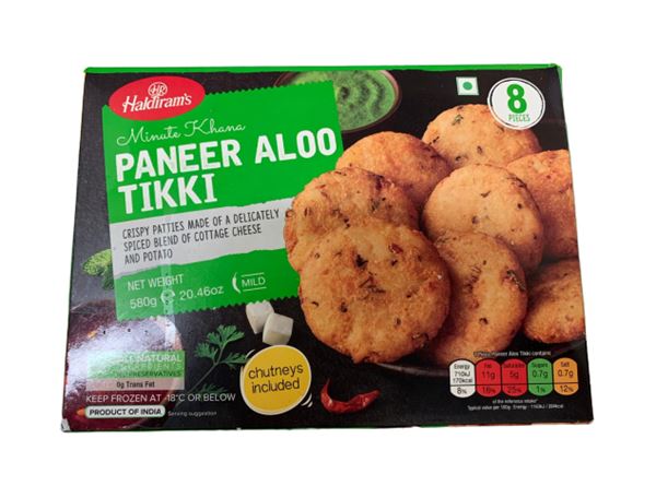 Haldirams Paneer Aloo Tikki (8pcs) | MirchiMasalay