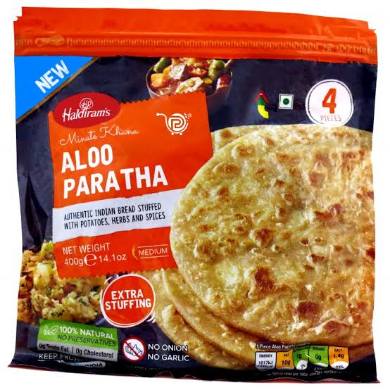 Haldirams Aloo Paratha (4pcs) | MirchiMasalay