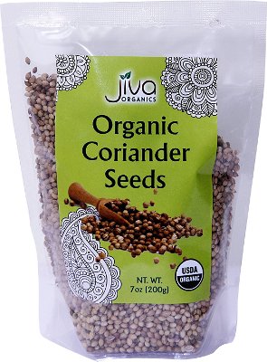 Jiva Organic Coriander Seeds MirchiMasalay