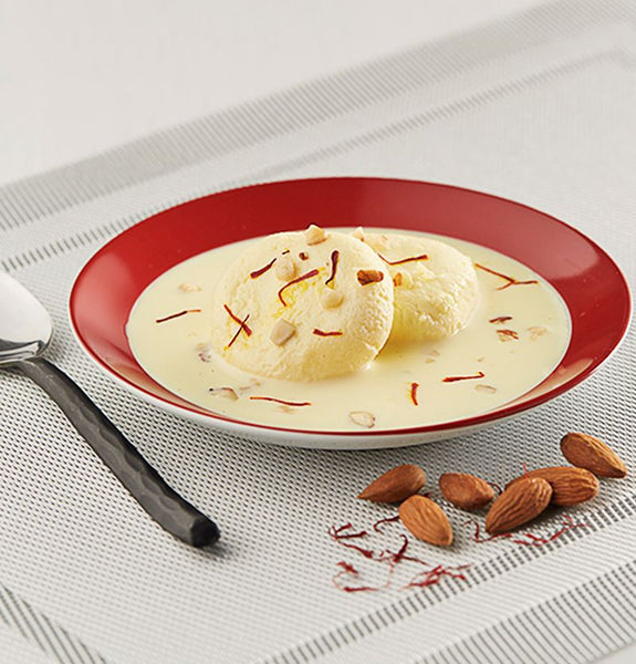 Nanak Kesar Rasmalai 12 pcs MirchiMasalay