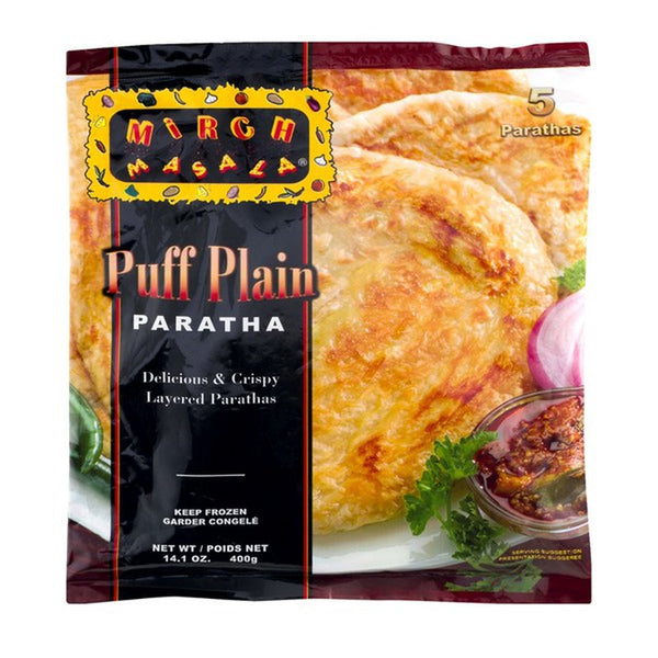 Mirchi Masala Puff Plain Paratha (5pcs) | MirchiMasalay