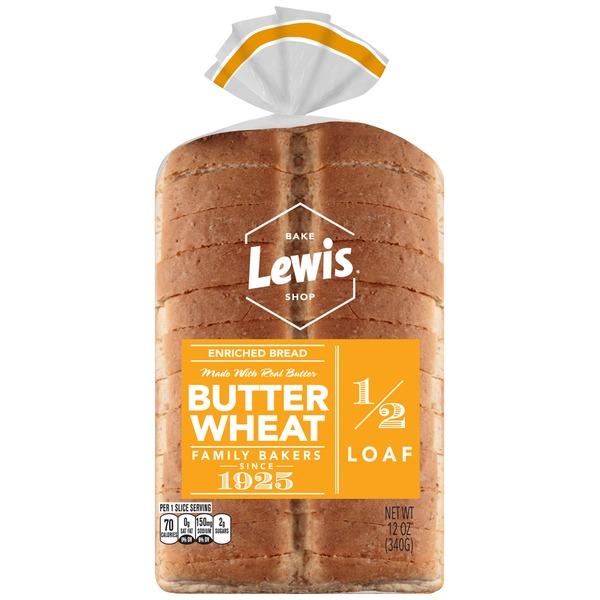 Lewis Bake Shop Half Loaf Butter Wheat Enriched Bread | MirchiMasalay