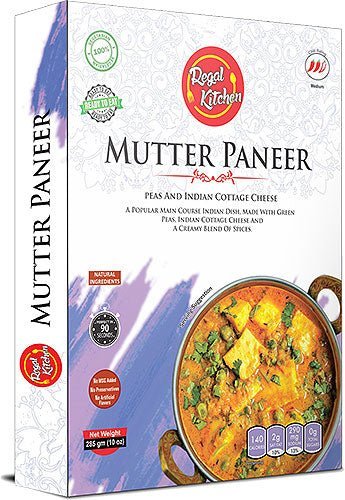 Regal Kitchen Mutter Paneer MirchiMasalay