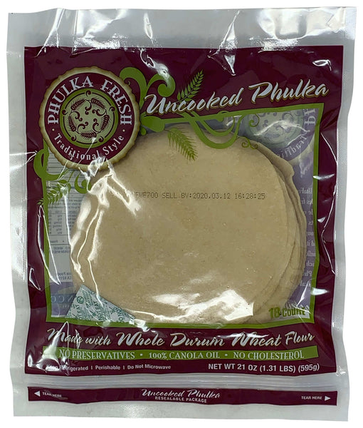 Phulka Fresh Uncooked Phulkas | MirchiMasalay