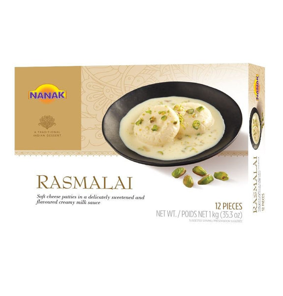 Nanak Rasmalai 12 pcs MirchiMasalay