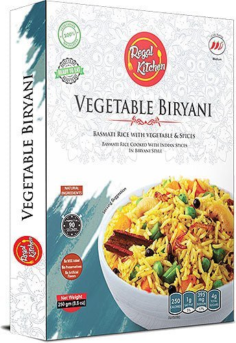 Regal Kitchen Vegetable Biryani MirchiMasalay