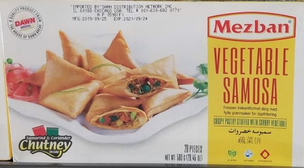 Mezban Vegbetable Samosa (20pcs) | MirchiMasalay