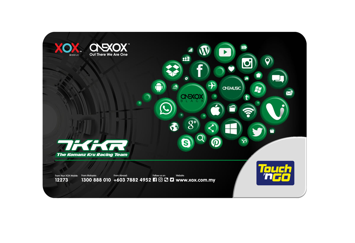 KAD TOUCH N GO ONEXOX LIMITED EDITION - Speed Shoppe by ...