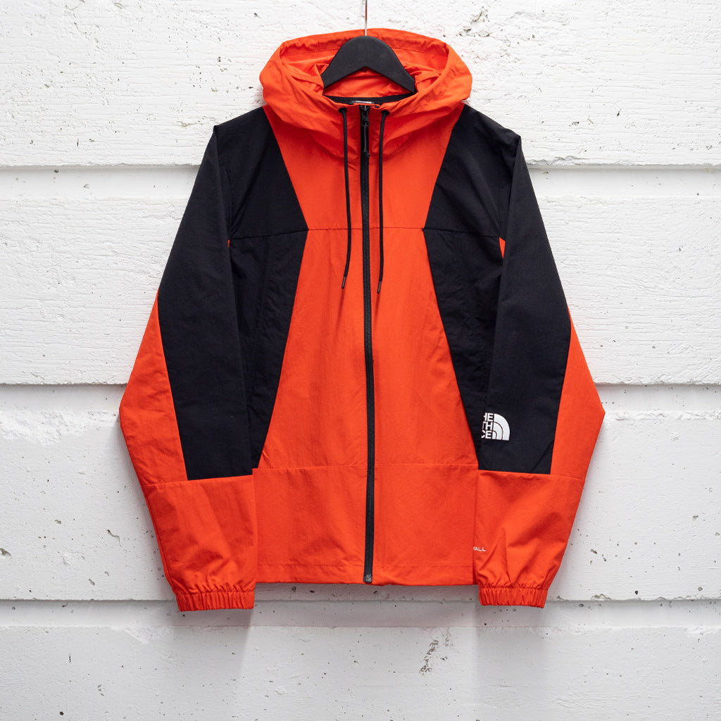 north face gore tex jacket orange