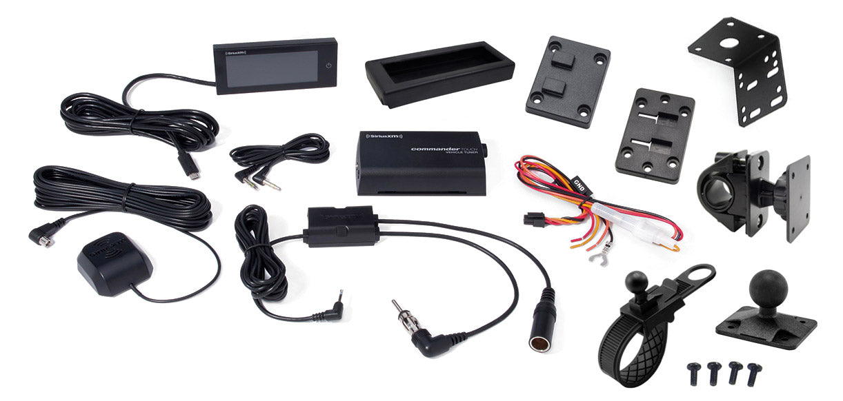 SiriusXM Radio Commander Touch UTV Kit with Polaris® Ride Command® Ada