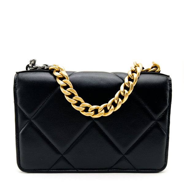 Chanel Double Flap Quilted Lambskin Gold-tone Jumbo Bright Blue in Lambskin  with Light Gold-tone - US