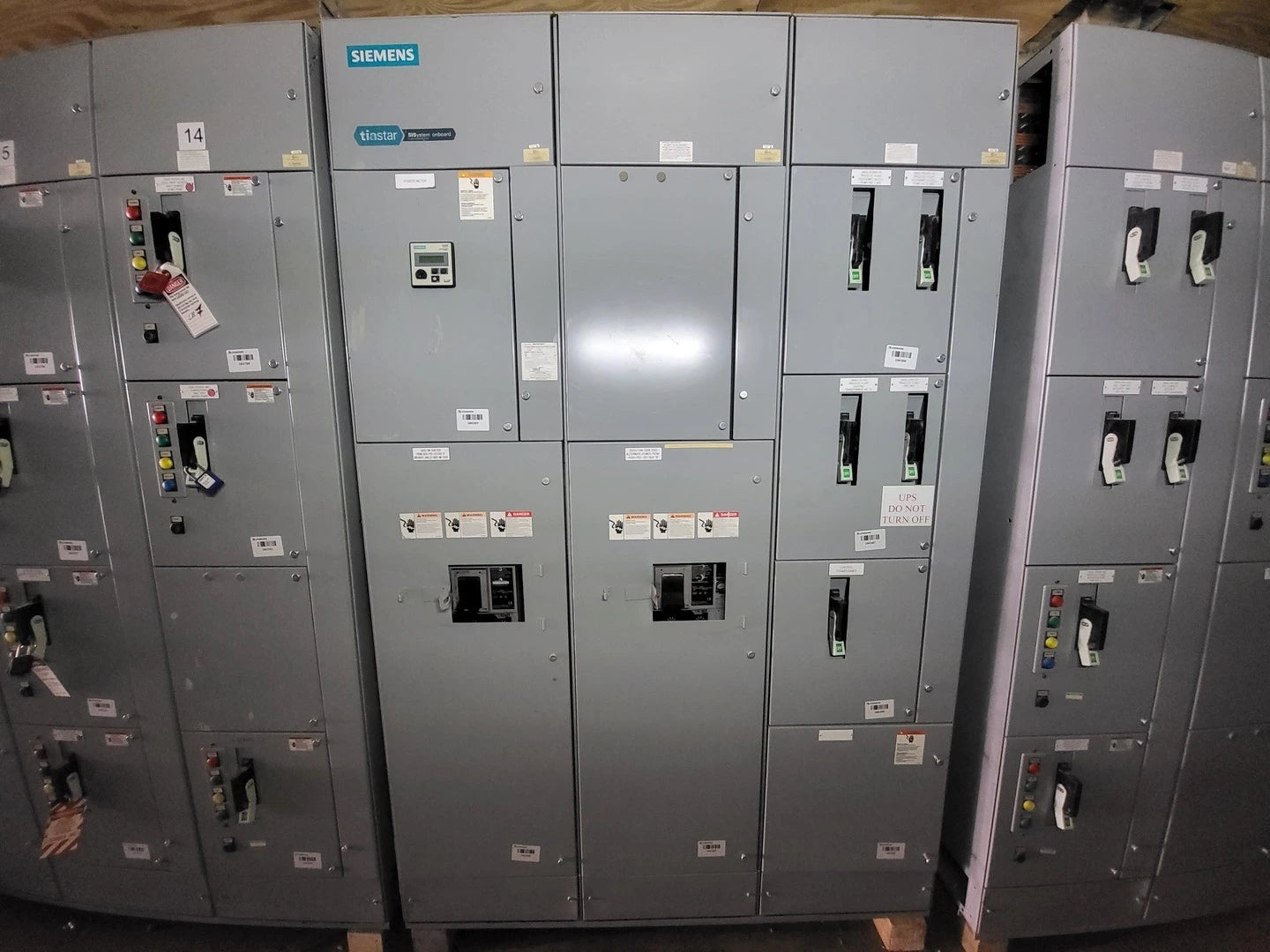 Siemens 14GU+32A* Size 2-1/2 Contactor 60A 600VAC 120V Coil - Used -  Electrical Equipment Sales