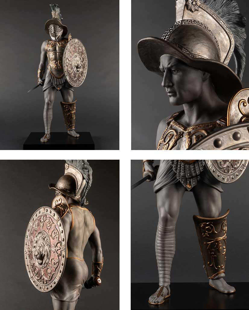 Lladro Gladiator Figurine 01009497