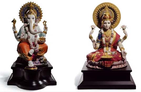 Lladro Hindu Figurines