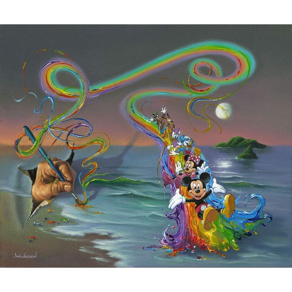 Disney Fine Art Walt's Colorful Creations