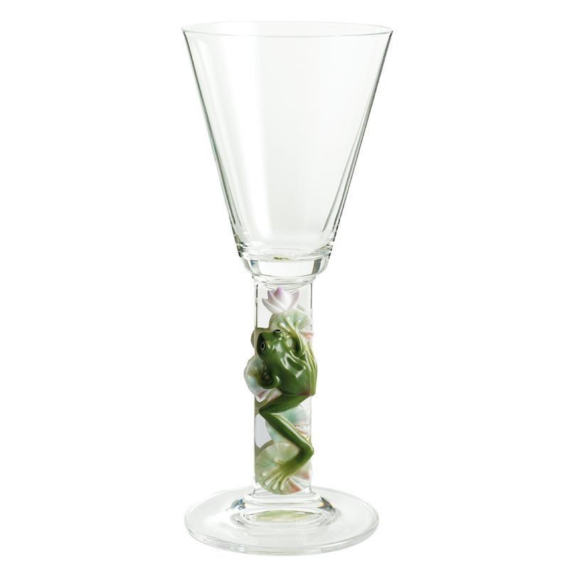 Franz Collection Frog Red Wine Glass Fz00957 Biggs Ltd