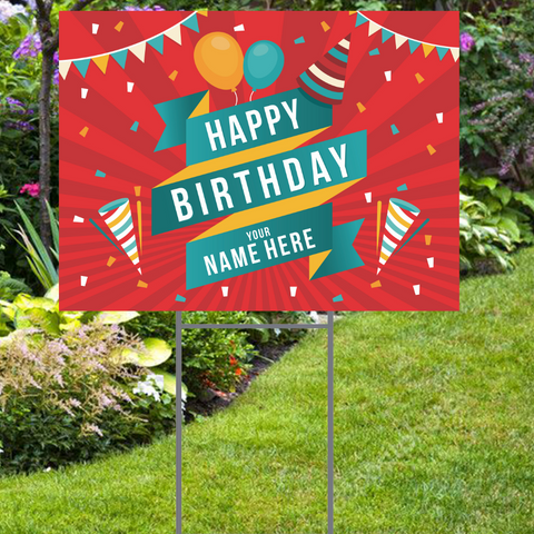 Happy Birthday Signs Rapid Printing Online Shop
