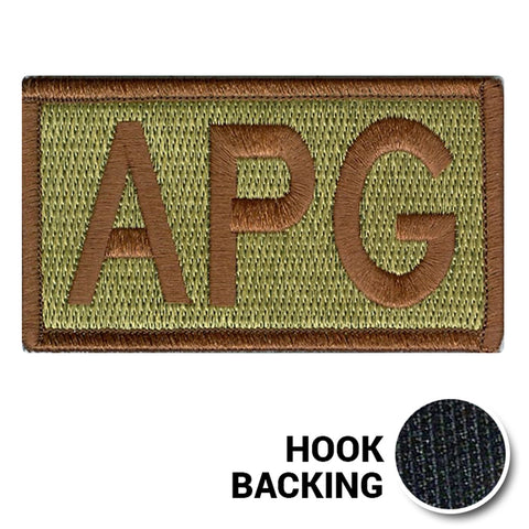 APG duty identifier patch for OCP uniform