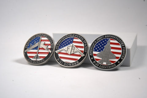 Challenge Coin Set of Three coins