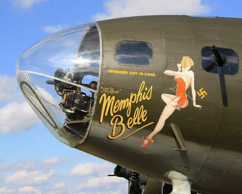 Memphis Belle B-17 nose art